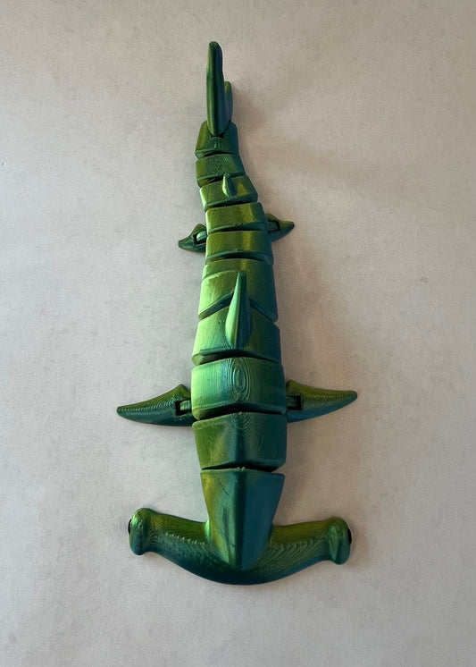 3D printed hammer head shark
