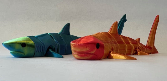 3D printed Tiger shark