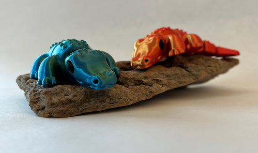 3D printed Alligator