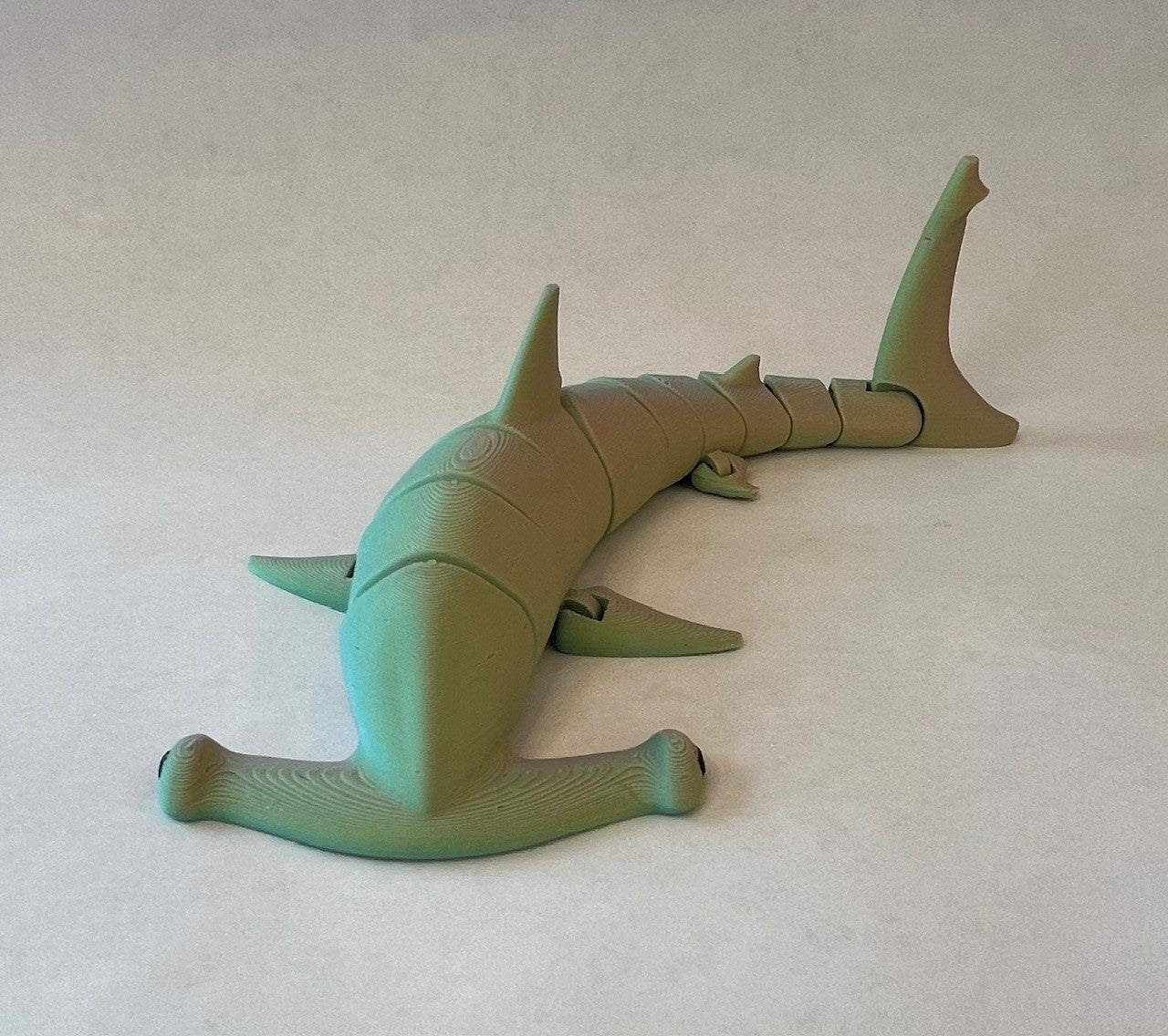 3D printed hammer head shark