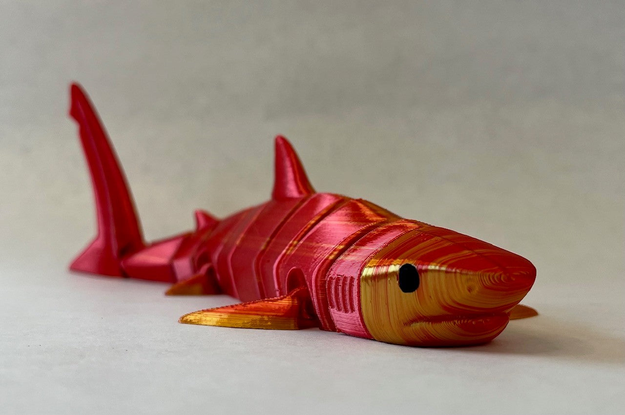 3D printed Tiger shark