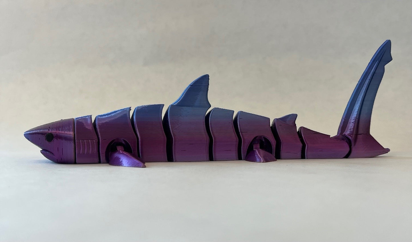 3D printed Tiger shark