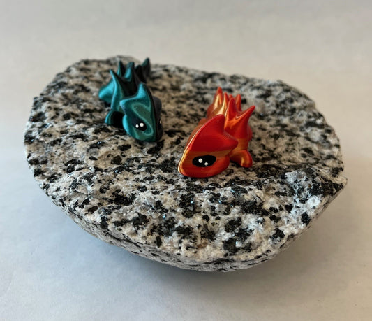 3D printed baby dragon