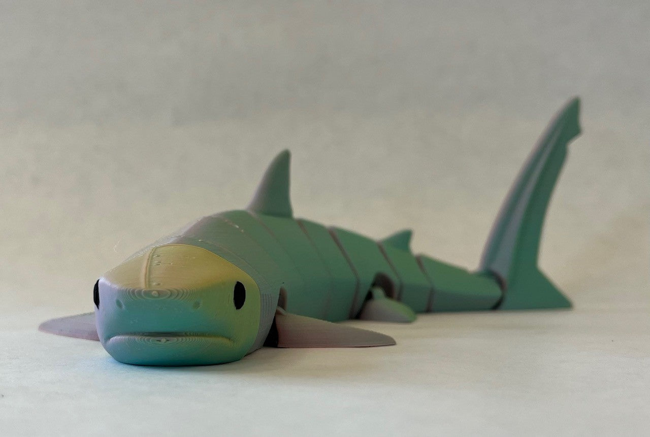 3D printed Tiger shark