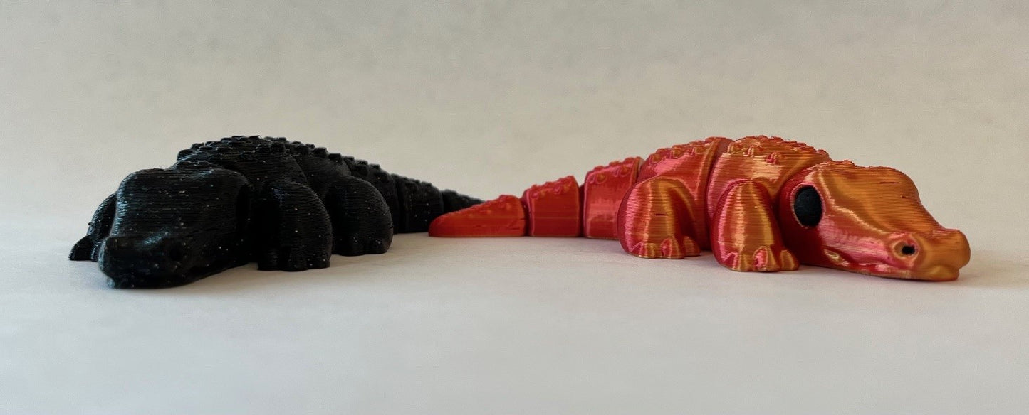 3D printed Alligator