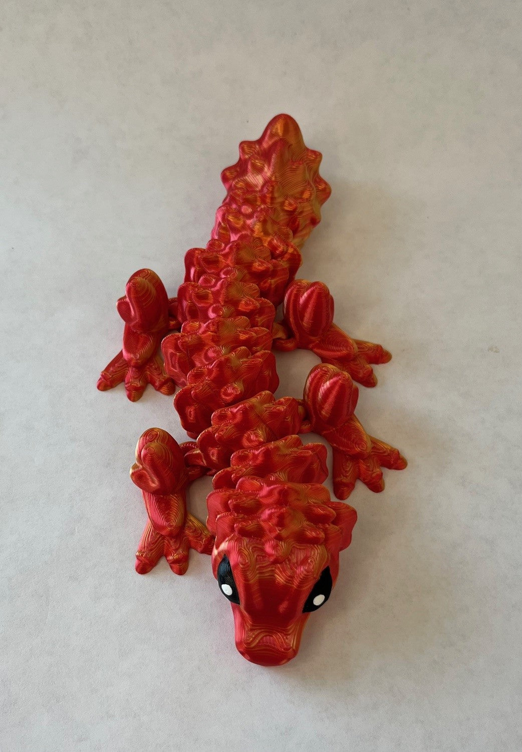 3D printed gecko