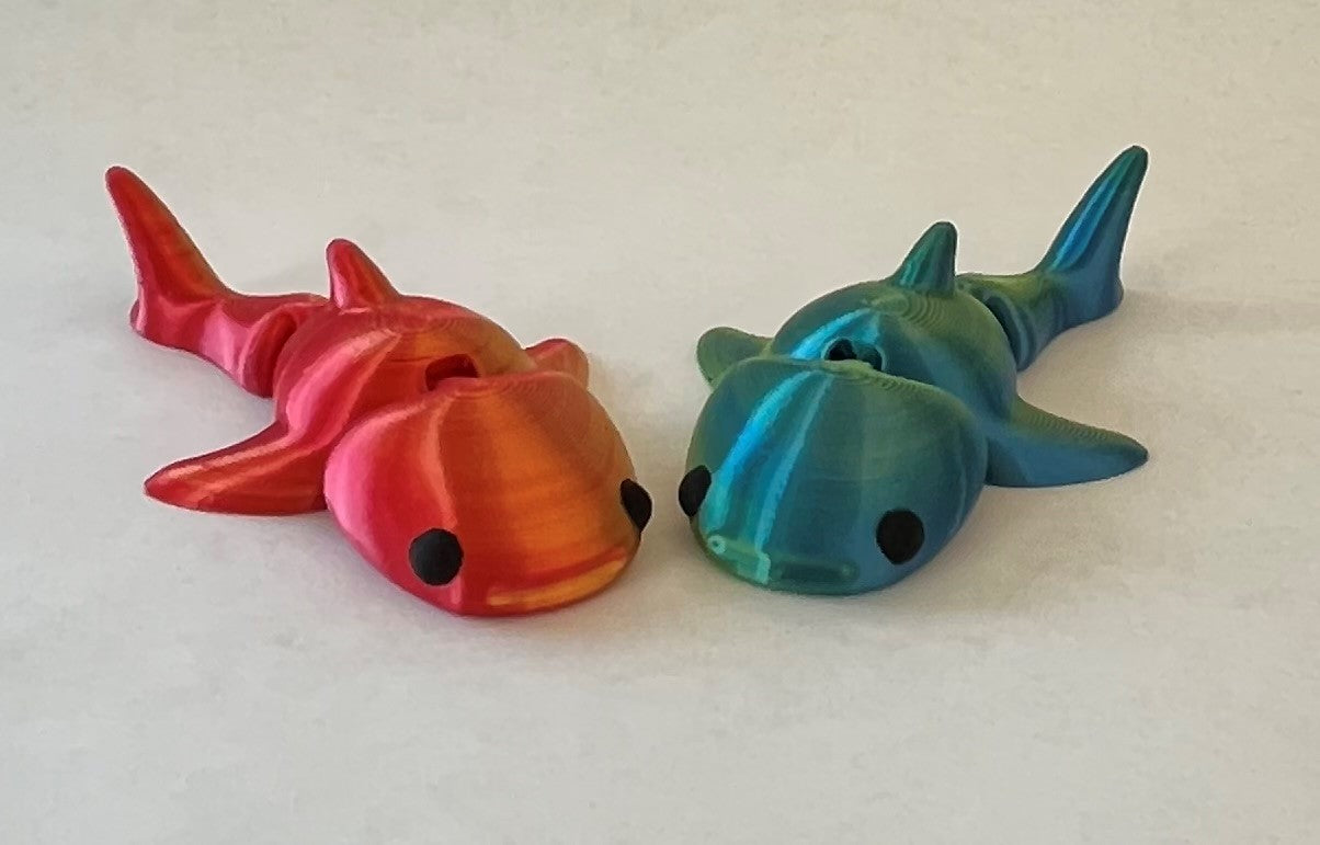 3D printed baby whale shark
