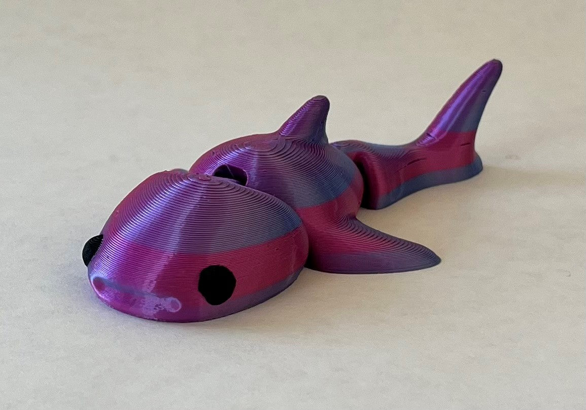 3D printed baby whale shark
