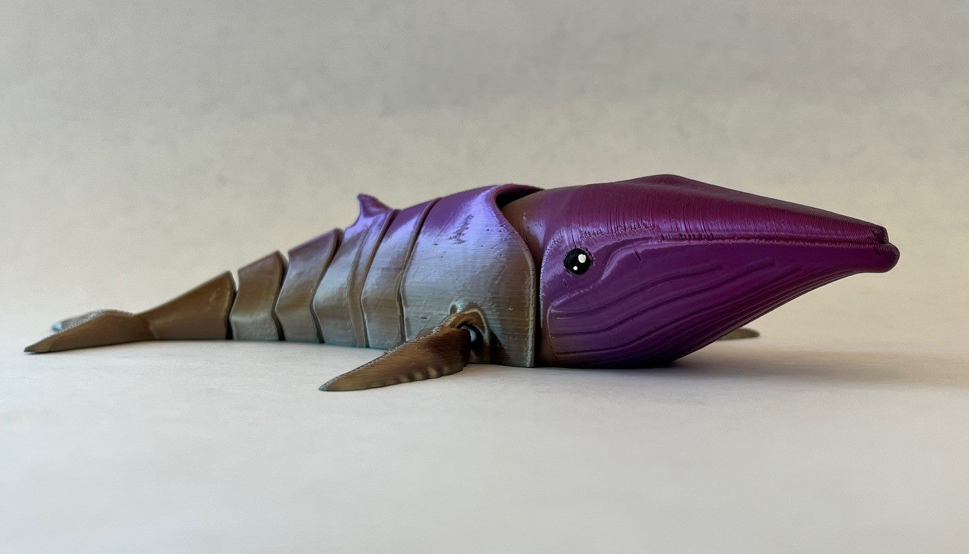 3D printed whales