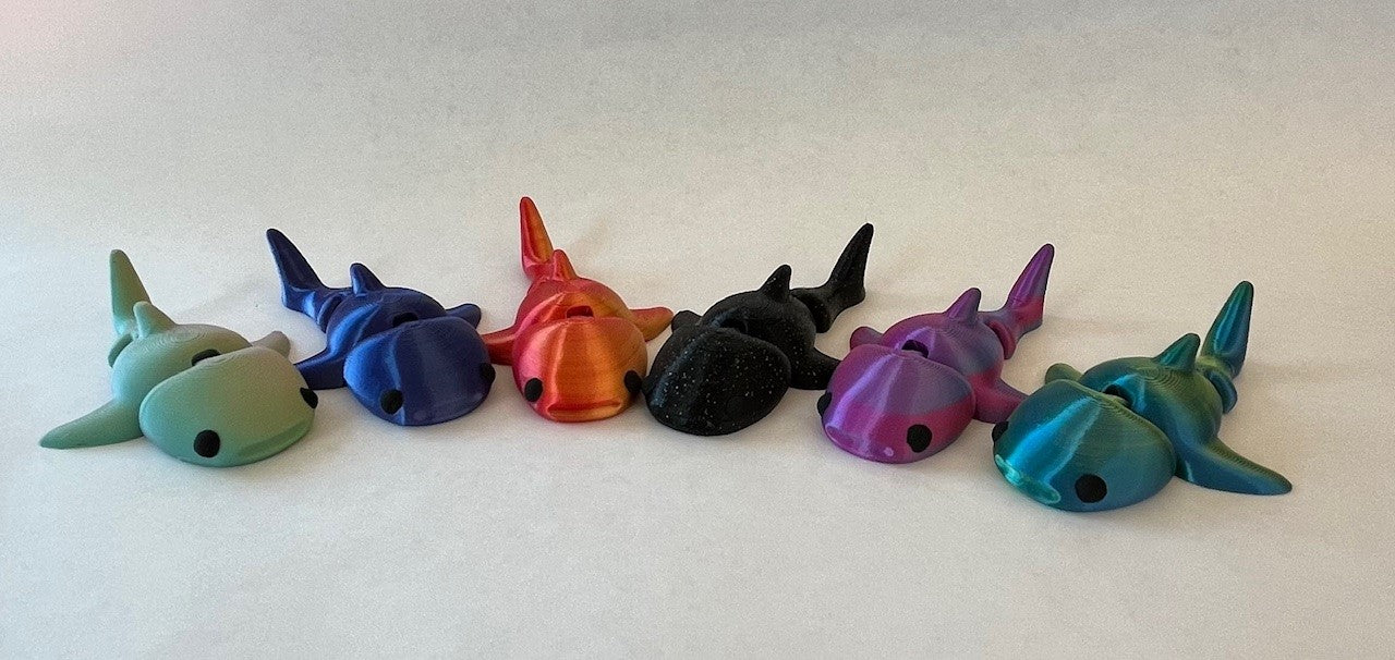 3D printed baby whale shark