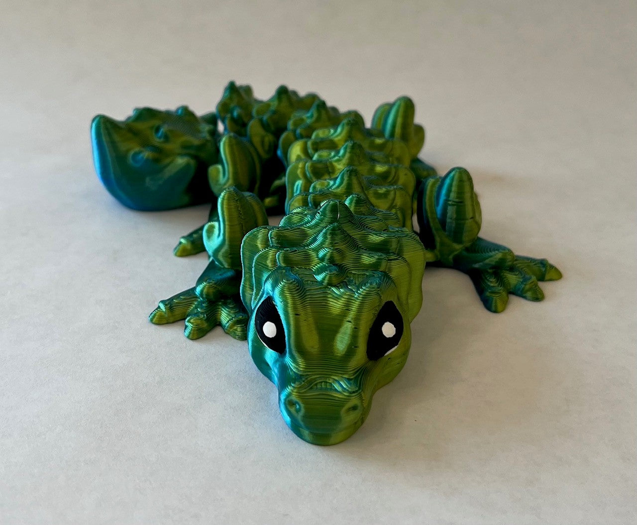 3D printed gecko