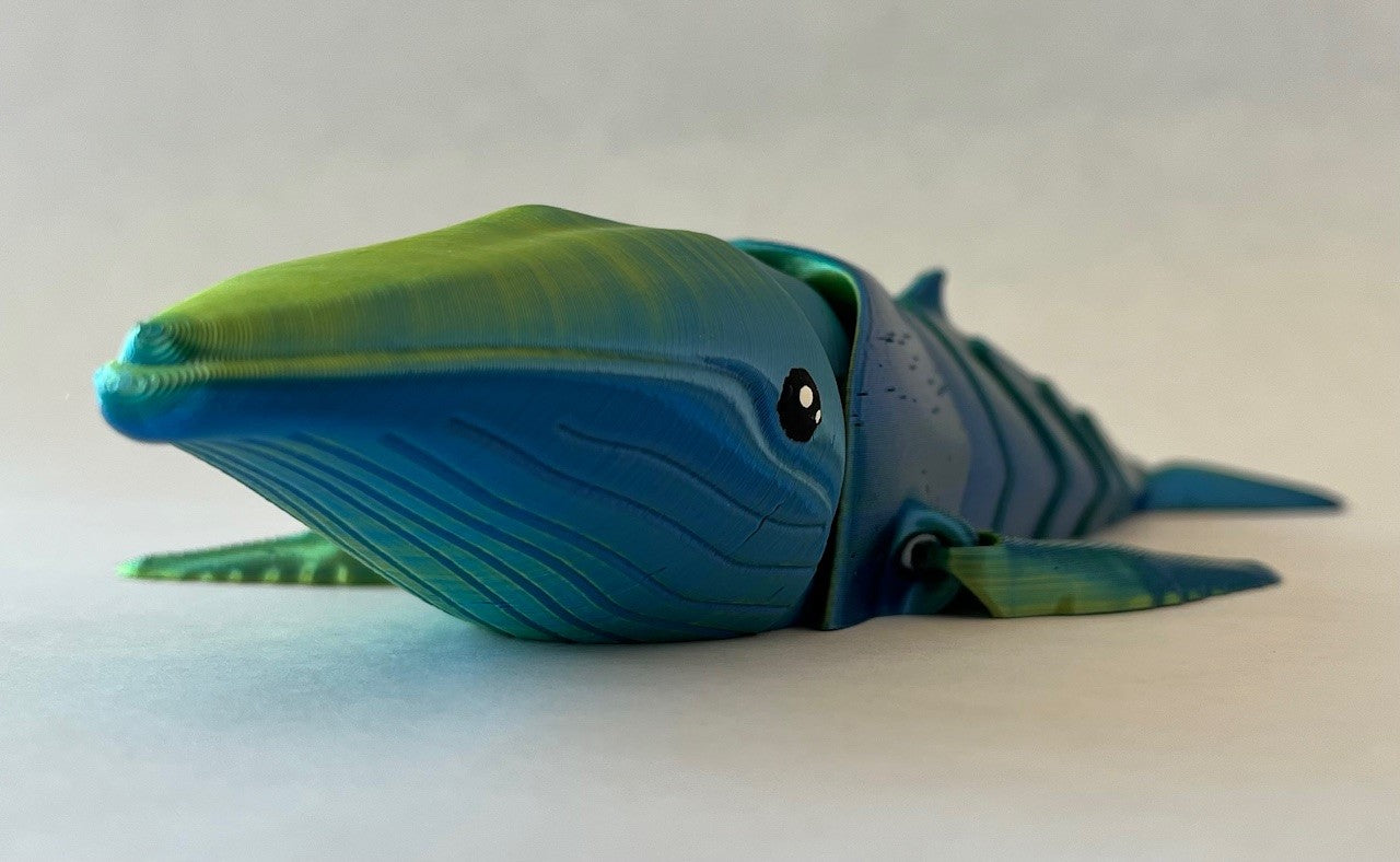 3D printed whales
