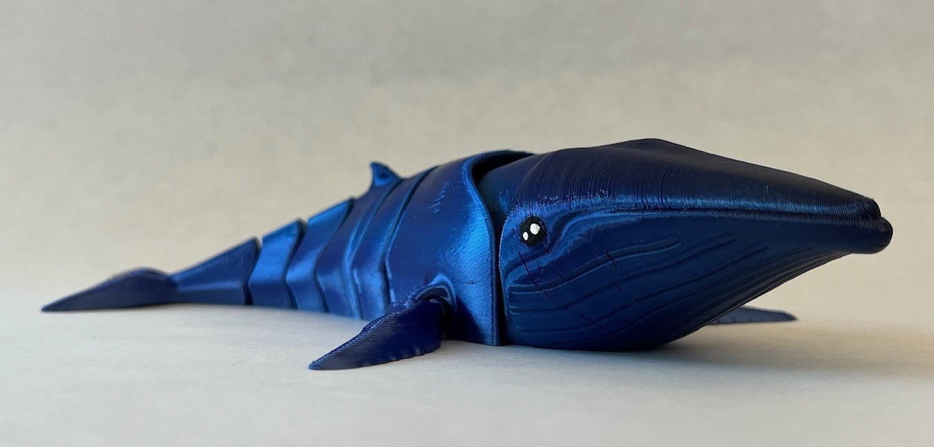 3D printed whales
